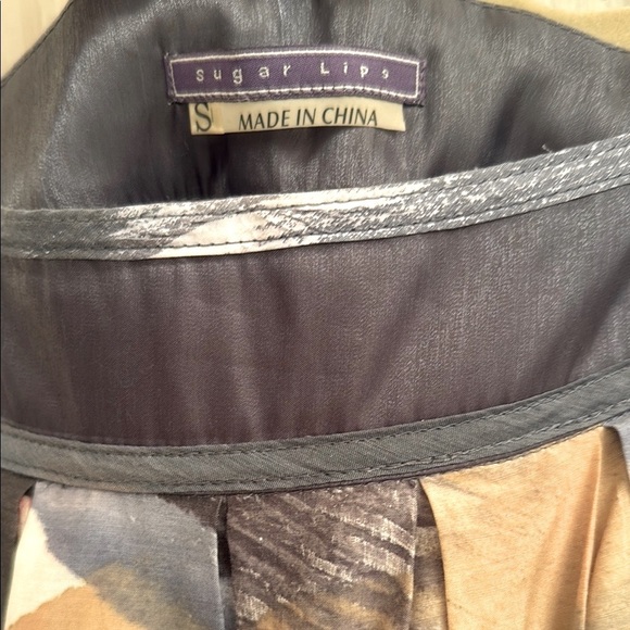 Sugarlips Gray Knee-Length A-Line Skirt - Picture 3 of 6